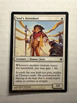 Soul's Attendant Rise of the Eldrazi Regular 44 MTG NM - Image 1