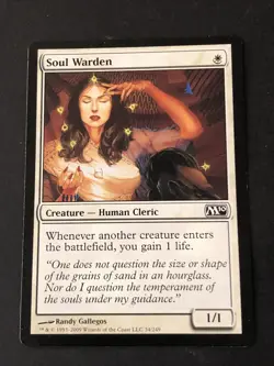 Soul Warden X1 M10 Ex Condition See Pics Front/back - Image 1