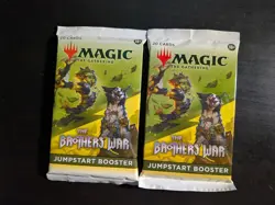 2x Sealed New Magic the Gathering The Brothers War Jumpstart 20 Cd Booster Packs - Image 1