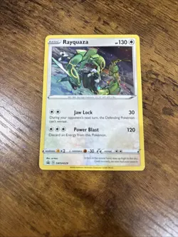 Pokemon TCG Rayquaza SWSH029 Black Star Promo NM - Image 1