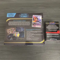 IN HAND - Sealed Pokemon Phantasmal Flames ETB + Booster Bundle - Image 2