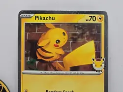 Pikachu 051 /162 Stamped 2026 Pokemon Day 30 Promo TCG With Coin - Image 4