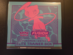 Pokemon Center Exclusive Fusion Strike Elite Trainer Box ETB SEALED New - Image 1