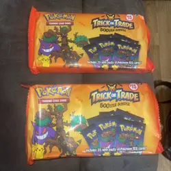 Pokemon TCG Trick or Trade Booster Bundle 35 Mini Halloween Packs (2024) 2 Count - Image 1