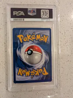 2001 Pokemon TCG Mew 01/18 Southern Islands Reverse Holo, PSA 8 SWIRL - Image 2