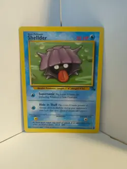 Pokemon TCG Vintage ORIGINAL Fossil Set Shellder #54/62 WoTC LP - Image 1