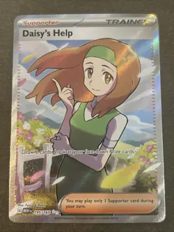 Daisy's Help 195/165 Sv: Scarlet & Violet 151 Full Art Holo Pokemon TCG NM - Image 1