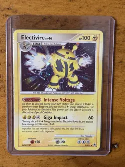 2007 Pokemon Electivire Holo Diamond & Pearl 3/130 RARE TCG WOTC VINTAGE - Image 1
