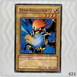 Fiend Reflection #2 - LOB-E017 - Common Unlimited Yugioh - Image 1