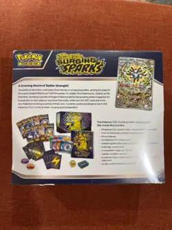 Pokemon TCG Surging Sparks Elite Trainer Box (ETB) Factory Sealed FREE Shipping - Image 1