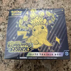 Pokemon TCG Surging Sparks Elite Trainer Box (ETB) Factory Sealed FREE Shipping - Image 1