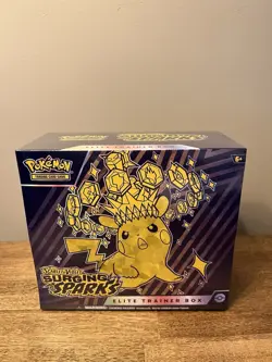 Pokemon TCG Scarlet & Violet Surging Sparks Elite Trainer Box ETB Factory Sealed - Image 1