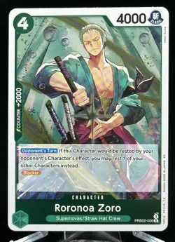 One Piece - Roronoa Zoro - #PRB02-006 - The Best Vol. 2 - Image 1