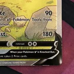 CHARIZARD V 2022 POKEMON SWORD & SHIELD BLACK STAR PROMO A #SWSH260 NM - Image 2