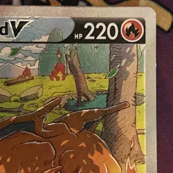 CHARIZARD V 2022 POKEMON SWORD & SHIELD BLACK STAR PROMO A #SWSH260 NM - Image 5
