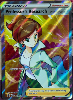 Professor's Research Black Star Promo - SWSH152 - Sword & Shield Pokemon 2022 - Image 1