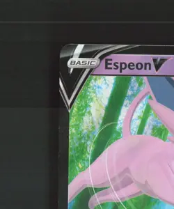Espeon V SWSH201 Sword & Shield Black Star Promo Holo Pokemon Card LP - Image 3