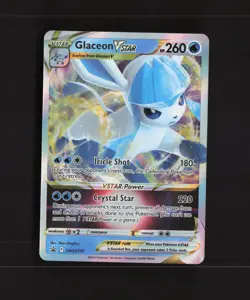 Glaceon VSTAR SWSH197 Sword & Shield Black Star Promo Holo Pokemon Card NM - Image 1