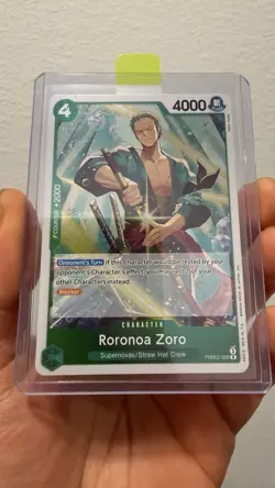 One Piece TCG The Best Vol. 2 Roronoa Zoro R PRB02-006 English - Pack Fresh NM - Image 2