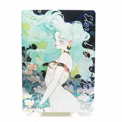 Sailor Moon Neptune Michiru Kaiou OP Holo Foil Collectible Trading Card - Image 1