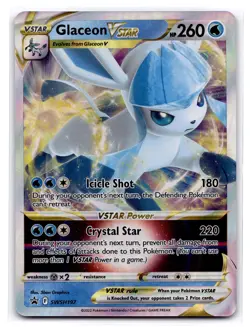 SWSH: Sword & Shield Promo Cards #SWSH197 Glaceon VSTAR - Image 1
