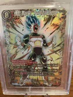 Vegeta, Unbridled Power GDR BT16-147 God Rare-Dragon Ball Card-BGS 9,5-AS PSA 10 - Image 2