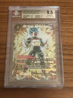 Vegeta, Unbridled Power GDR BT16-147 God Rare-Dragon Ball Card-BGS 9,5-AS PSA 10 - Image 5