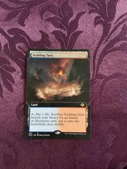 MTG - Scalding Tarn - Extended Art Modern Horizons 2 478 - Image 1