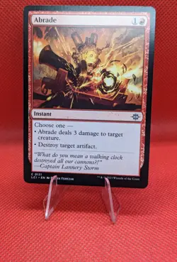 x4 MTG Magic the Gathering Abrade (131/491) Lost Caverns of Ixalan NM 4x Playset - Image 1