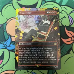 MTG / Triple Triad - Borderless Foil / Nm & Never Played - Image 1