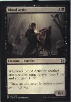 Blood Artist - Eternal Masters: #81, Magic: The Gathering Nm C290 - Image 1