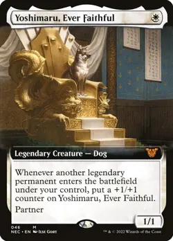 ~1x Yoshimaru Ever Faithful EXTENDED x1 ~NM~ NEC Magic the Gathering MtG~ - Image 1