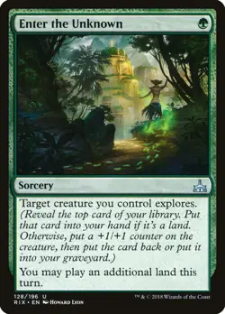 Enter the Unknown [Rivals of Ixalan] Magic MTG - Image 1