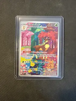 Sawsbuck 166/162 Temporal Forces Illustration Rare Holo Pokemon TCG - Image 1