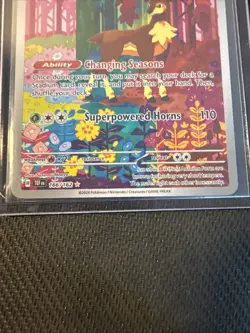 Sawsbuck 166/162 Temporal Forces Illustration Rare Holo Pokemon TCG - Image 3