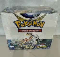 Pokemon TGG - Sword & Shield Brilliant Stars Booster Box - Factory Sealed - Image 2
