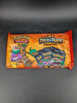 2024 Pokemon Trick or Trade Booster Bundle SEALED NEW 35 Mini Packs Halloween - Image 1