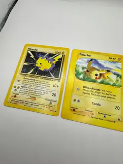 Pokemon Karte TCG Pikachu 124/165+70/111 Expedition no Holo Deutsch LP-HP - Image 2