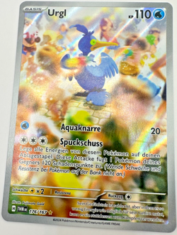 Pokemon Karte TCG Urgl 176/167 Maskerade im Zwielicht Holo Rare Deutsch - Image 1