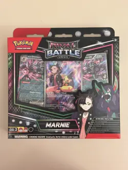 Pokemon TCG Rival Battle Deck Marnie Promo Box - Marnie's Morpeko - Sealed - Image 1