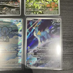 Pokemon joblot bundle. Black bolt Illustration Rare 4x cards. Haxourus 147/086 - Image 5