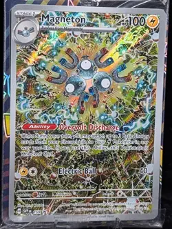 Pokemon TCG Magneton Black Star Promo SVP EN 159 Illustration Rare SV: Promos - Image 2