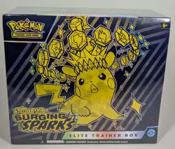 Pokemon TCG SV08: Surging Sparks Elite Trainer Box | ETB | Sealed - Image 1