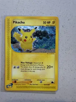 2003 Pokemon Skyridge - Pikachu 84/144 - Non Holo - Image 1