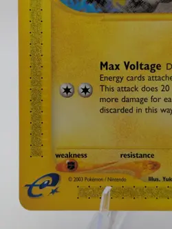 2003 Pokemon Skyridge - Pikachu 84/144 - Non Holo - Image 4
