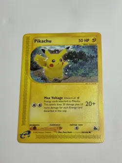 2003 Pokemon Skyridge - Pikachu 84/144 - Non Holo - Image 1