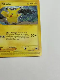 2003 Pokemon Skyridge - Pikachu 84/144 - Non Holo - Image 5