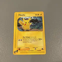 2003 Pokemon Skyridge - Pikachu 84/144 - Non Holo - Image 1