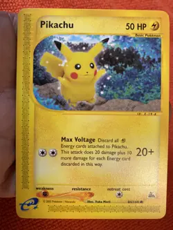 SKYRIDGE Pikachu 84/144 -reader 2003 Non-holo - Pokemon TCG - Image 1