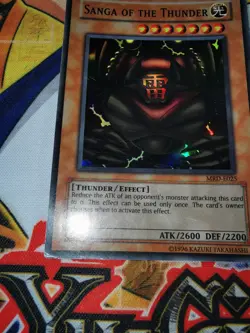 Sanga of the Thunder mrd-e025 Unltd Ed (HP) Super Rare Yu-Gi-Oh! - Image 4